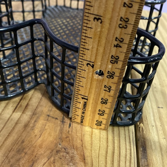 Vintage Metal Mesh Black Tray Drawer Home Desk Kids Organizer Cute Teddy Bear !! - Picture 7 of 8